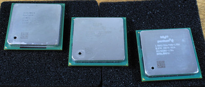 Intel Pentium 4 Processors - Lot of 3 - Various Models - Used