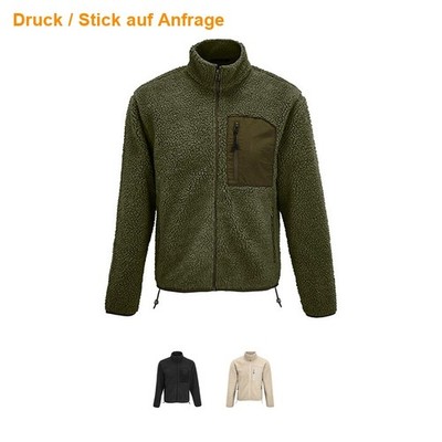SOL´S Unisex Sherpa Jacke Fury Fleece Vegan XS S M L XL XXL 3XL