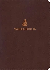 NVI Biblia Compacta Letra Grande marron piel fabricada by B&H Espanol