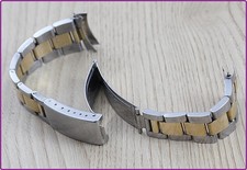 Rolex Original Vintage 19mm 14K/SS 7835314 VF Oyster Bracelet 457J End 12 Links