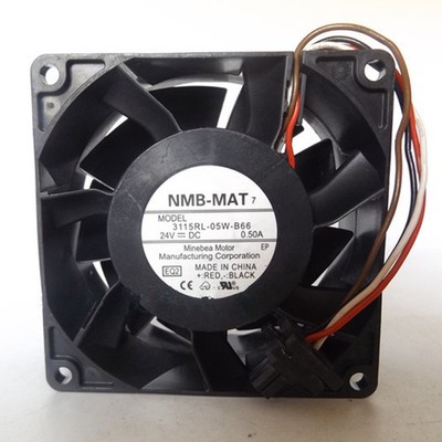 1 PCS New NMB 3115RL-05W-B66 24V 0.50A Cooling Fan#QW