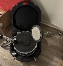 Remo Weather King Ambassador 12" Snare Drum W/Stand & Hard Case W/Practice Pad ￼