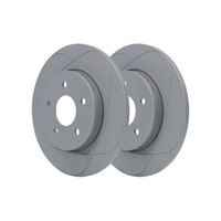 2X Bremsscheibe ATE 24.0312-0154.1 Passend FüR Ford Jaguar