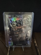 2025 Topps Finest WWE Liv Morgan Finishers Black Refractor /25