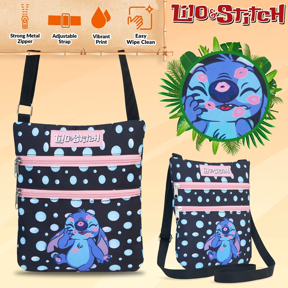 Disney Stitch Bag for Girls, Lilo and Stitch Cross Body Bag - Image 3 of 4