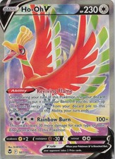Pokemon Ho-Oh V Silver Tempest #187 NM EN on eBay