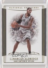 2018-19 Panini National Treasures Gold 7/10 LaMarcus Aldridge #84 7y2