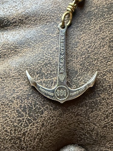 Vintage Rolex Submariner 200m/660ft anchor Charm for 1680;5512;5513