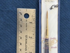 Jo Sonja's Paint Brush Sure Touch Comma Stroke Synthetic Round Sz 4 series 1350