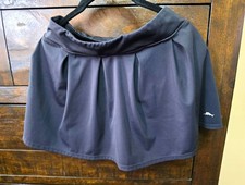 Tommy Bahama Girls Black Solid Pleated Tennis Skirt Activewear Size M 7-8