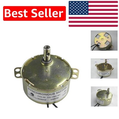 TYD-50 5-6RPM AC Synchronous Motor 110V for Versatile Appliance Applications
