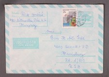 MayfairStamps Hungary 1980 to Hamburgh PA Uprated Air Mail Stationery Cover aaw_