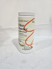 Fiber Powder Psyllium Husk Supplement Unflavored Foster & Thrive 13 oz Exp 12/26