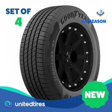 Set Of 4 New 25565r18 Goodyear Wrangler Territory Ht 111h 165g1
