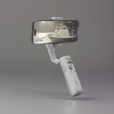 iSteady XE 3-Axis Smartphone Stabilizer With A Magnetic Fill Light Gimbal