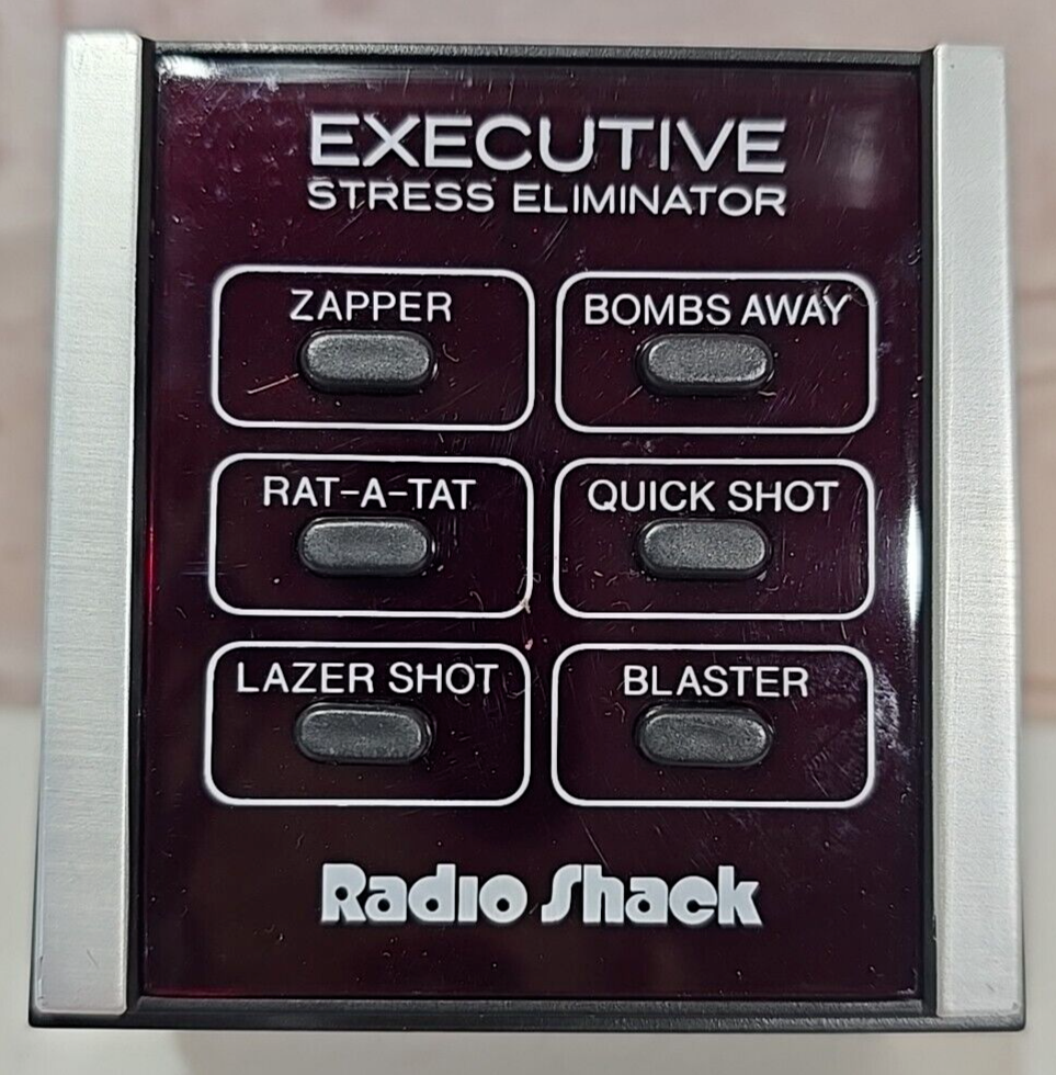 Vintage Radio Shack Executive Stress Eliminator Sound Machine Works
