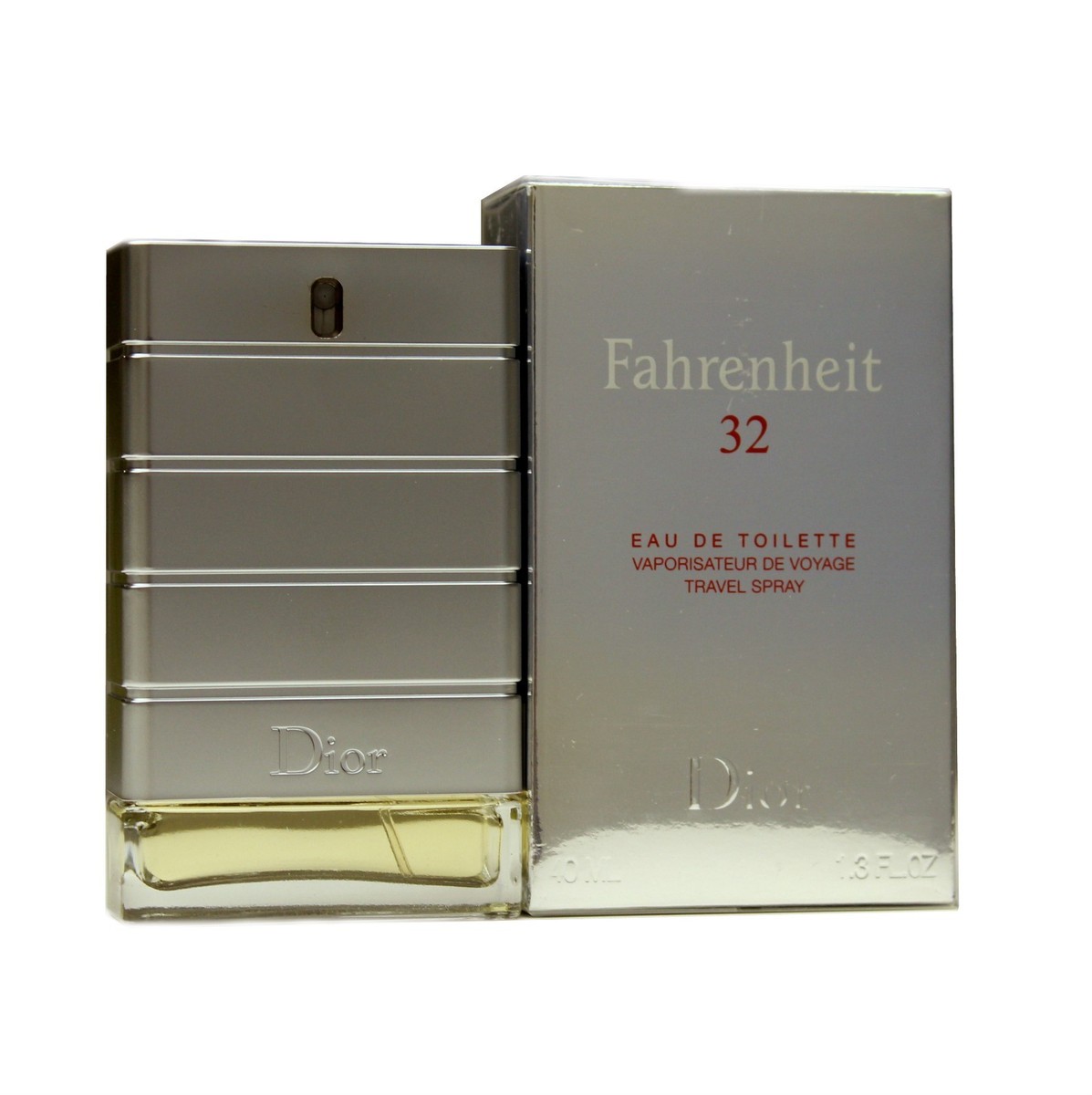 CHRISTIAN DIOR FAHRENHEIT 32 EAU DE TOILETTE TRAVEL SPRAY 40