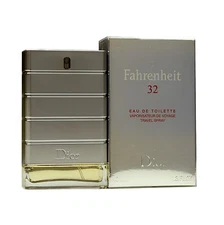 CHRISTIAN DIOR FAHRENHEIT 32 EAU DE TOILETTE TRAVEL SPRAY 40 ML/1.3 FL.OZ. NIB