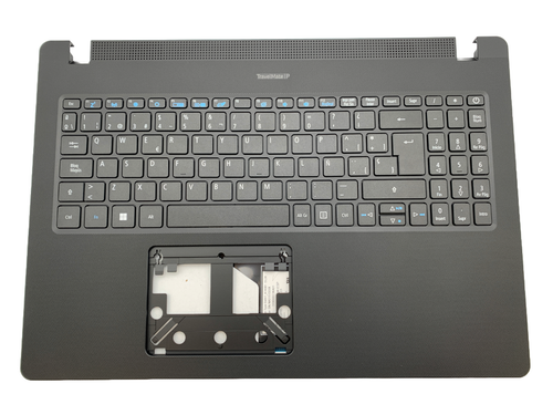 Repose-main Clavier Acer TravelMate P215-52 - Noir, Clavier Belge AZERTY - Neuf, Référence 6B.VLUN7.003