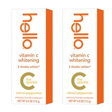 Vitamin C Whitening Toothpaste with Fluoride SLS Free Helps Removes Surface S...