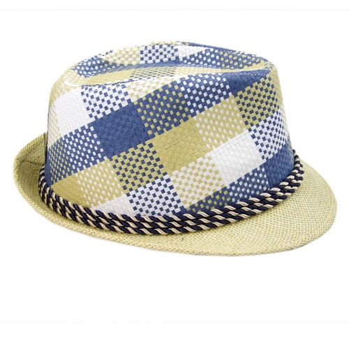 Trendiger Strohhut, Sommer-Herren-Hut , verschiedene Designs, Partyhut - Bild 7 von 10