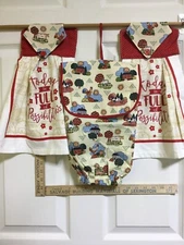 PLASTIC BAG GROCERY HOLDER HANGING STORAGE DISPENSER ORGANIZE, with towels