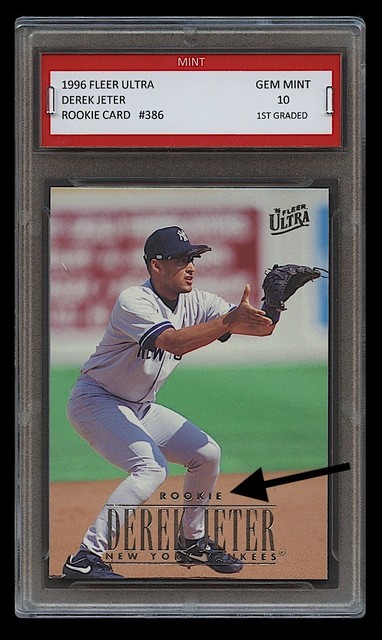 Derek Jeter Rookie Card 1996 Fleer Flair EBay