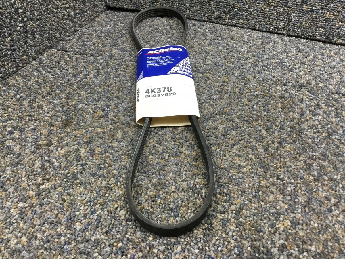 AC Delco Serpentine Belt New 4K378 88932529 | eBay 