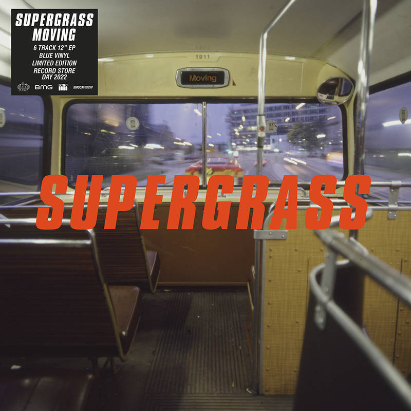 Supergrass Moving (12"" Vinyl Blue Limited Edition) RSD 2022 New Sealed