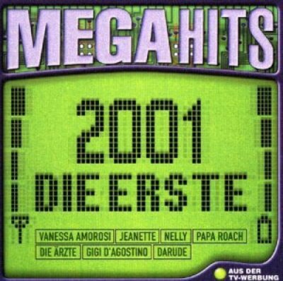 Mega Hits 2001-Die Erste - 2 CD - Gigi d'Agostino, Vanessa Amorosi, Die �rzte...
