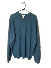 Dockers Sweater Men  s XXL, Green, Tiny Possible Flaws, Not Really Noticeable