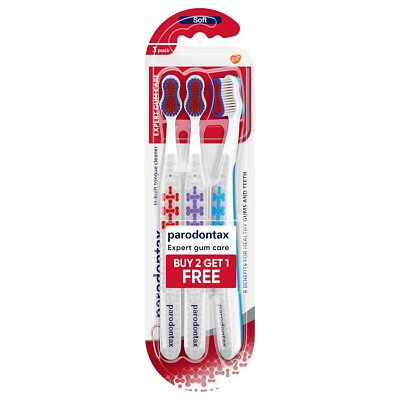 3no. Parodontax Expert Gum Care Manual ToothBrush - Free Ship