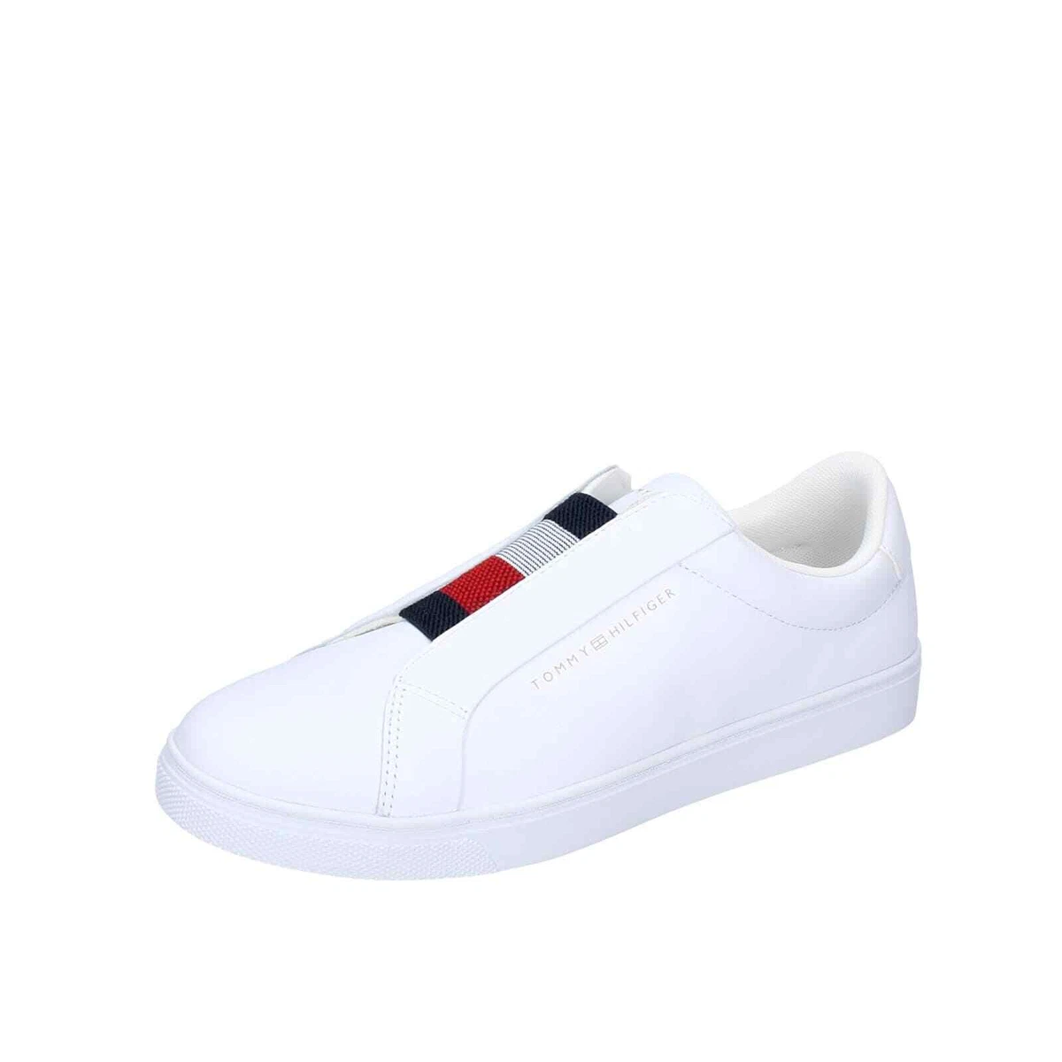 White tommy hilfiger trainers womens sale
