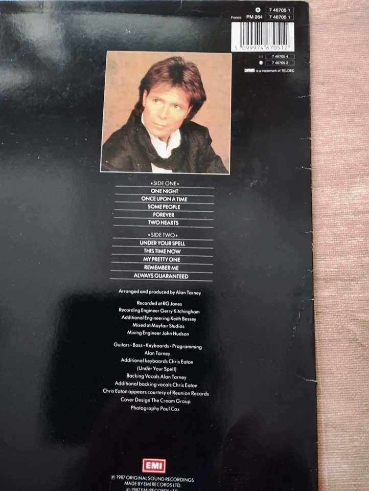 Cliff Richard, Always Guaranteed, EMI 1987, sehr gut ! - Bild 2 von 4
