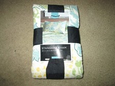 Home Collection Standard pillow sham-20X 26 in-NWT-QUILTED TOP- STRIPED BACK
