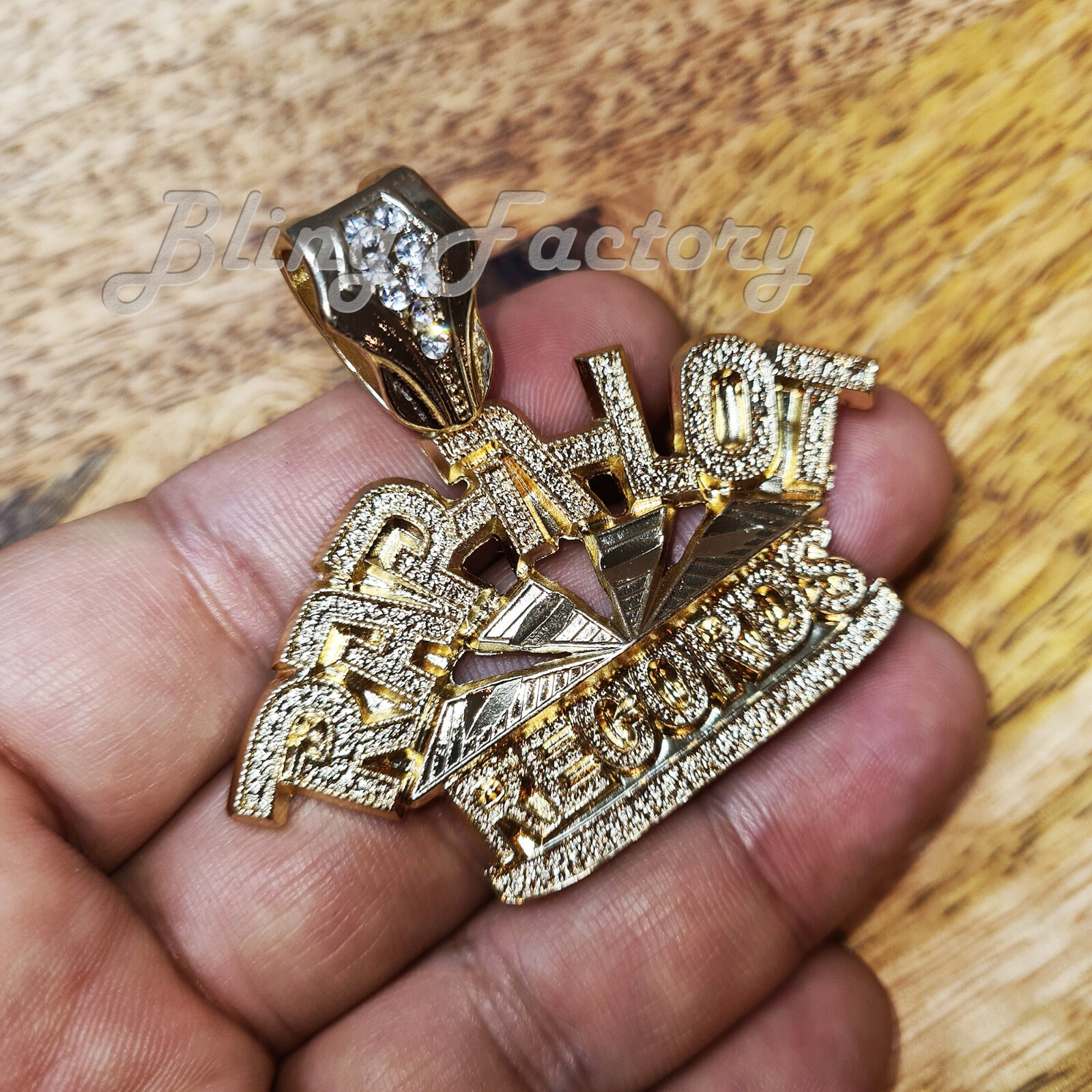 HIP HOP STYLE RAPPER'S BLING RAP-A-LOT RECORDS FASHION CHARM PENDANT | eBay
