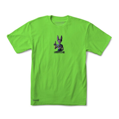 Primitive Dragonball Super Skateboard Shirt Destroyer Lime Mens