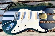 JVG ST BODY RELIC 60s ThinSkinLacquer EMGREEN GREEN Z/28  ALDER WOOD  JVGuitars