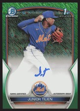 2023 Bowman #CPA-JT Junior Tilien Green Shimmer AU,/99,1st