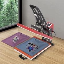 16"X20" DIY Digital Clamshell T-shirt Heat Press Machine Sublimation Transfer