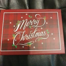 Holiday Collection Christmas Cards NEW  box of 18 Mat the Joy of Christmas