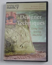 Sewing With Nancy Designer Techniques Using Your Sewing Machine DVD NEW 2006