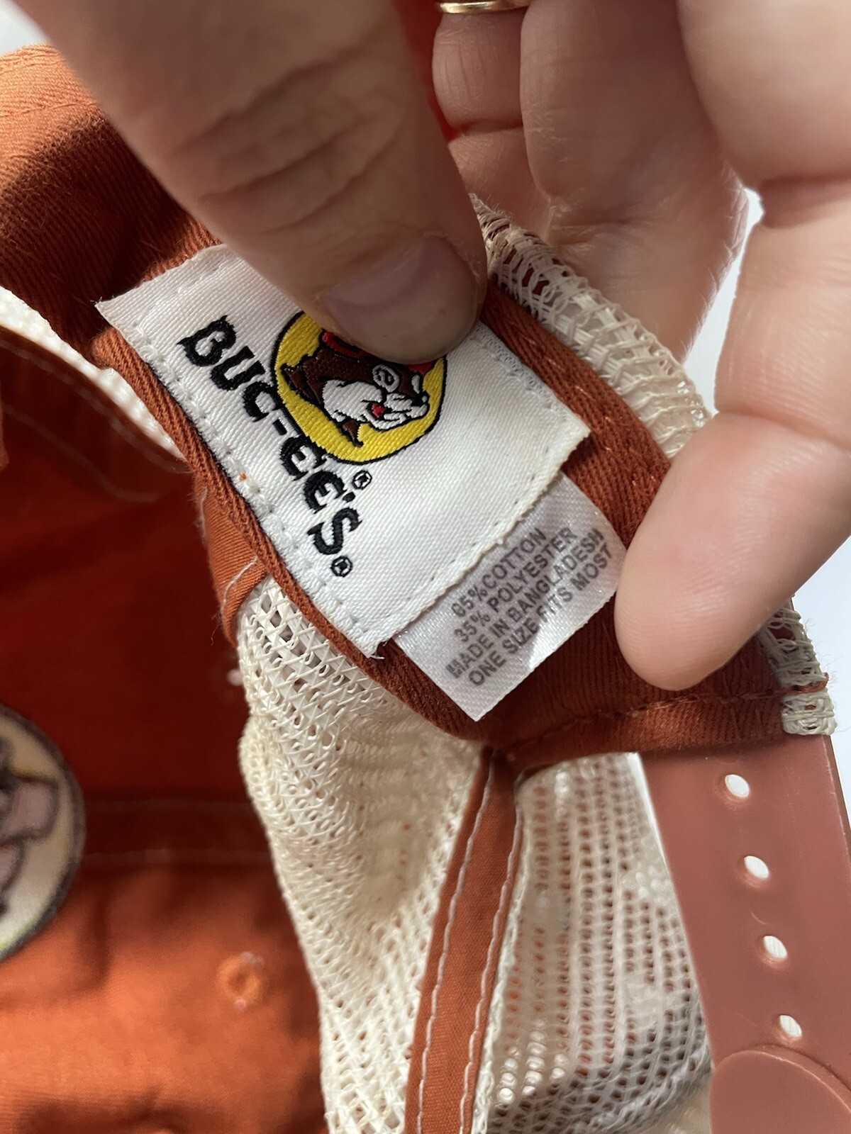 Buc-ees Mesh Back Snapbback Adjustable Trucker's … - image 8