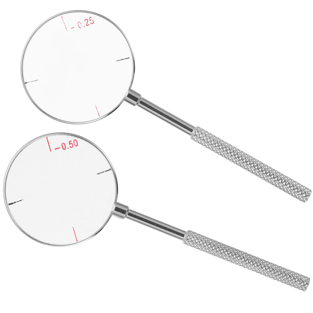 2 Pcs Optical Instruments Test Tool 50 Diopter Lens Glasses Lense eBay