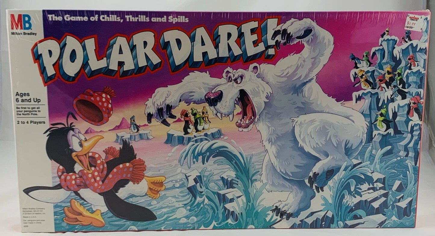 1991 Polar Dare! Game by Milton Bradley Brand New Sealed FREE SHIPPING