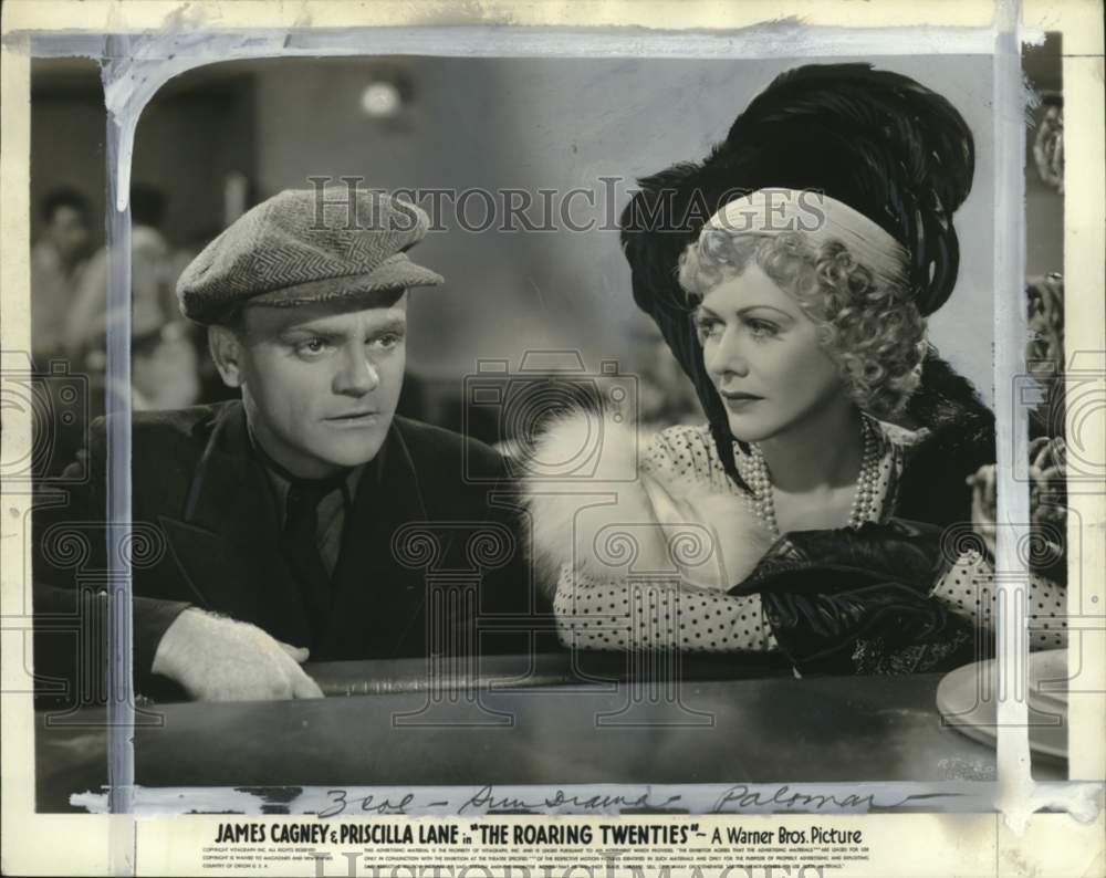 1939 Press Photo James Cagney with Gladys George in 