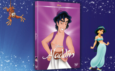 DIE GROSSEN KLASSIKER DISNEY 22 - Aladdin, italienische DVD neu, Verlag