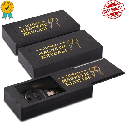 3x Hide A Key Magnetic Key Holder Key Box Car A Key Master Lock Key Holder HIDE