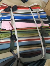 2X NEW LARGE HEAVY DUTY MIX COLOR COMMERCIAL LAUNDRY BAG  WASHABLE 30X40