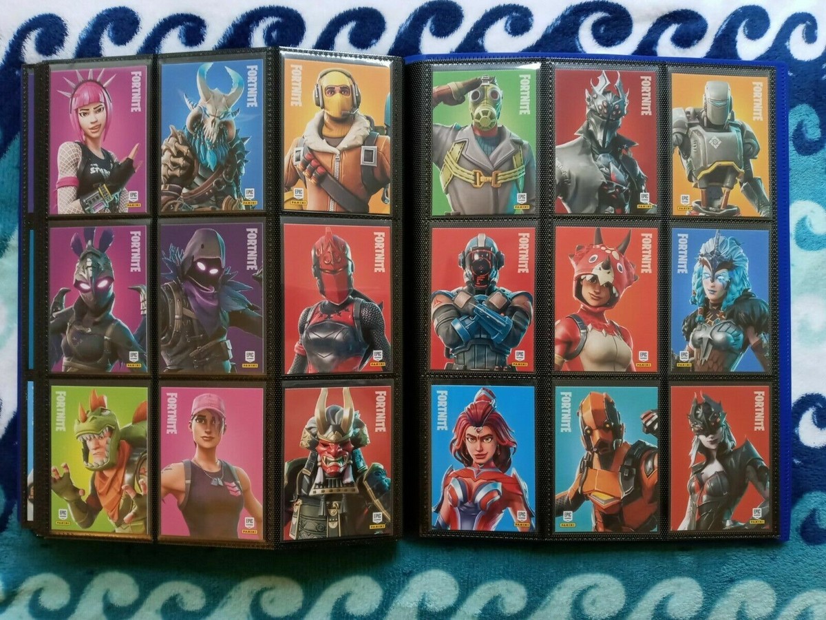 ENTIRE Fortnite Cards Panini COMPLETED ALL 300 LEGENDARY EPIC BASE